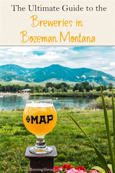 Bozeman breweries map